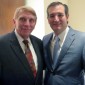 GING-PAC chairman William J Murray and Senator Ted Cruz