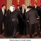 Obama bows to a Saudi Prince.