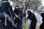 Islamic State females enforcing Sharia in Syria.